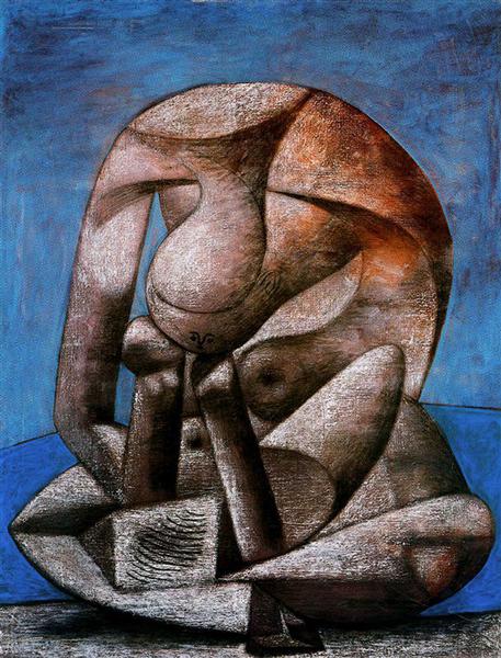 Pablo Picasso Great Bather Reading Grande Baigneuse Au Livre